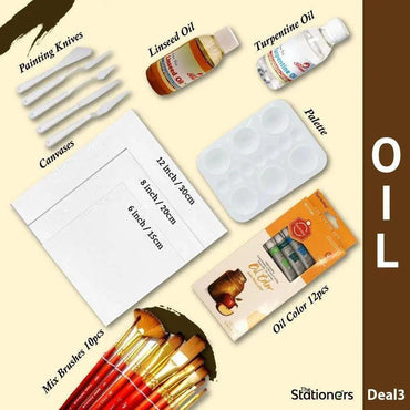 Oil Painting Kit The Stationers